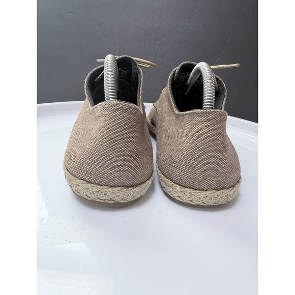 Patara Mens Nomad Canvas Lace Up Espadrille Shoes Cork Insoles EU 41 US 8 Beige main image 10